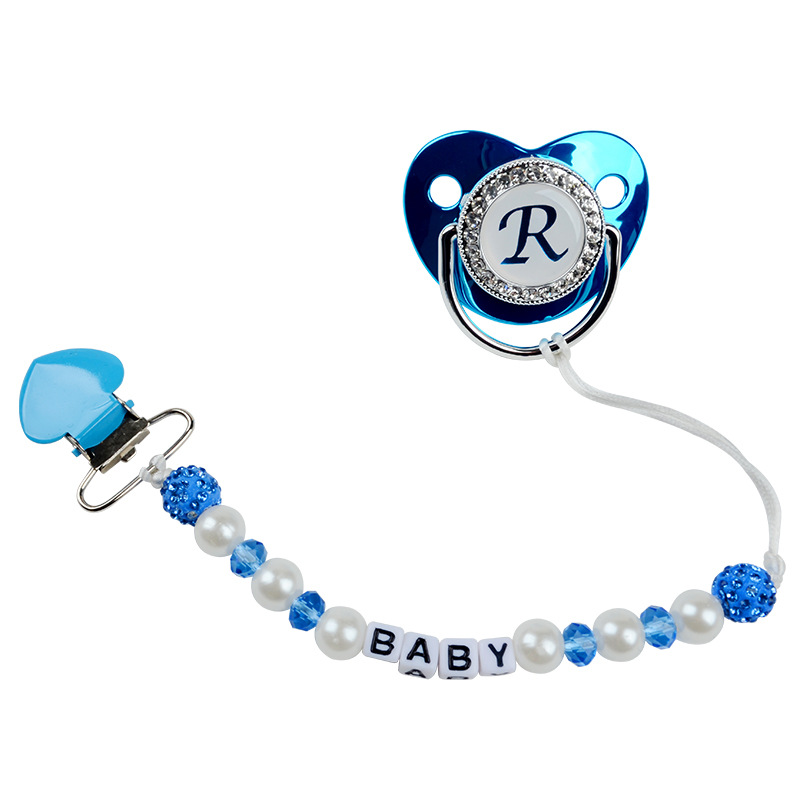 String Tension Clip - Parel Fopspeenketting Clip voor pasgeboren baby