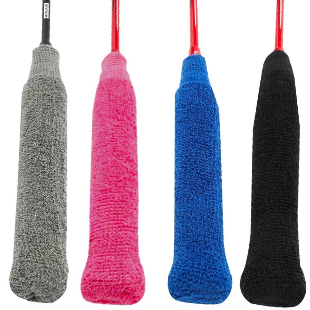 Badminton Field - Antislip hengelhandgreephoes, duurzame zachte badmintonracket handdoek,