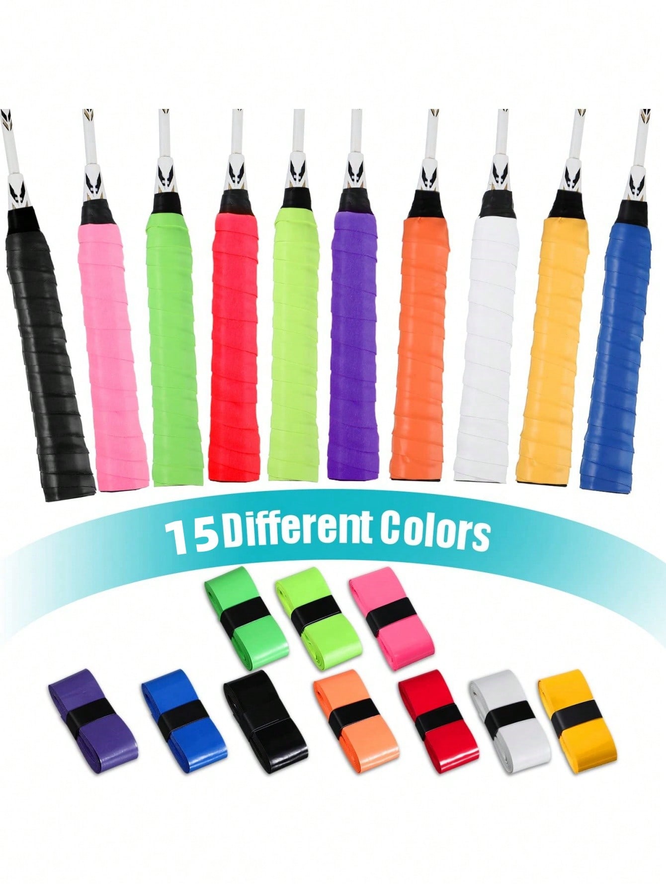 Badminton Field - PU Tennis Badminton Overgrip Droog, zweetabsorberend,