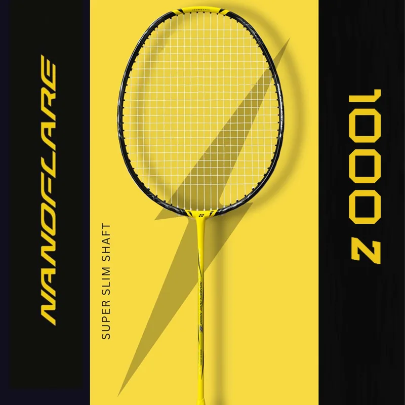 Badminton Raket - YONEX NANOFLARE 1000Z Carbon Lichtgewicht Badminton