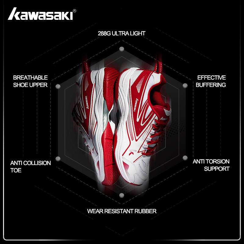 Kawasaki 2025 Nieuwe Collectie - Badminton Footwork recensie en prijs