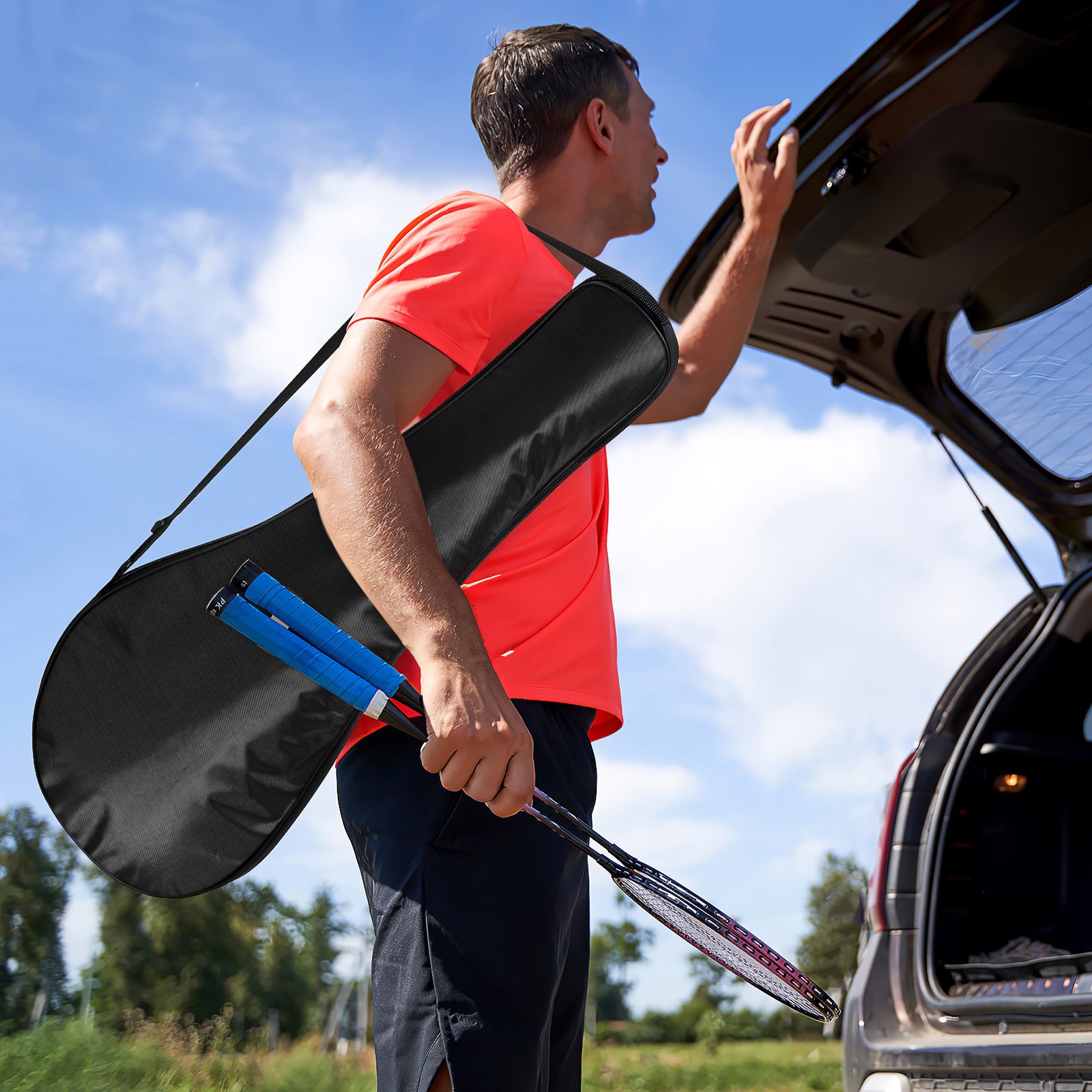 Outdoor badmintontas Sportrack - Badminton Racket recensie en prijs