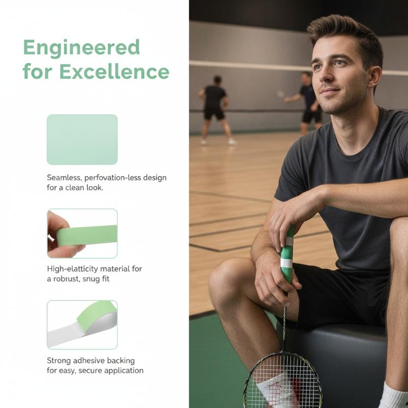 Gradientkleurige sport overgri - Badminton Racket recensie en prijs