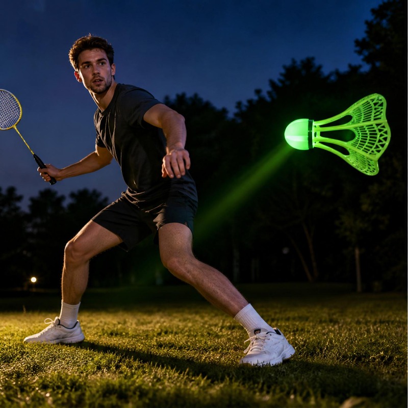 Winddichte, lichtgevende badmi - Badminton Nylon Shuttlecock recensie en prijs