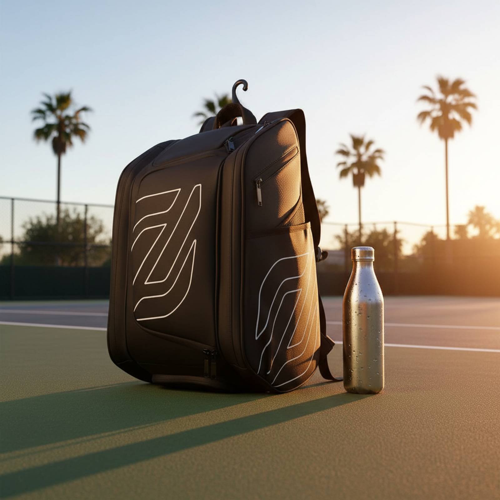 Pickleball-rugzak Zijzakken Te - Badminton Player recensie en prijs
