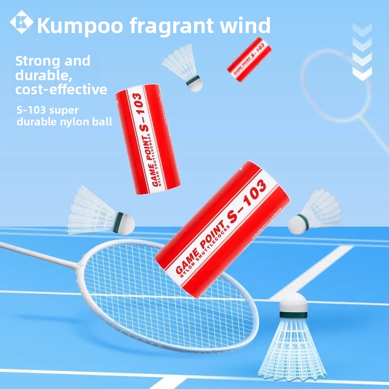 1 tube 3 stks Kumpoo Badminton - Badminton Nylon Shuttlecock recensie en prijs