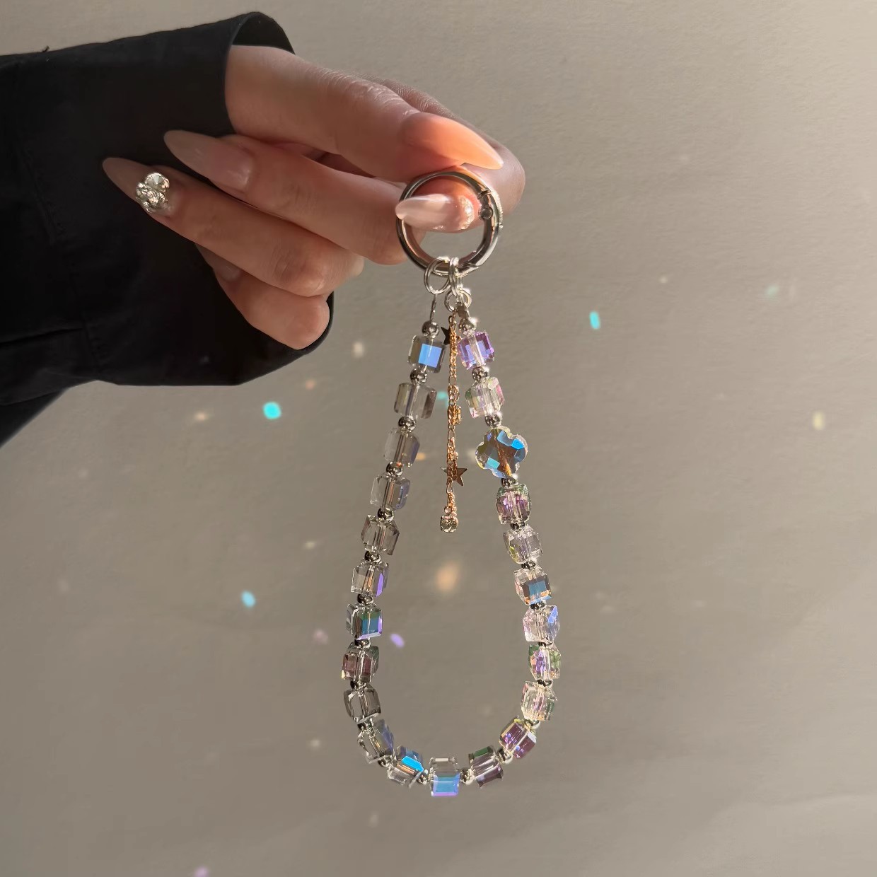 Luxe Kristallen Kraal Telefoon - String Tension Clip recensie en prijs