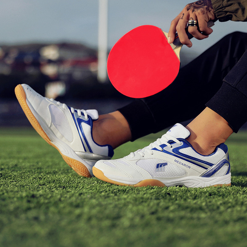 Mannen Tafeltennisschoenen Tra - Badminton Footwork recensie en prijs