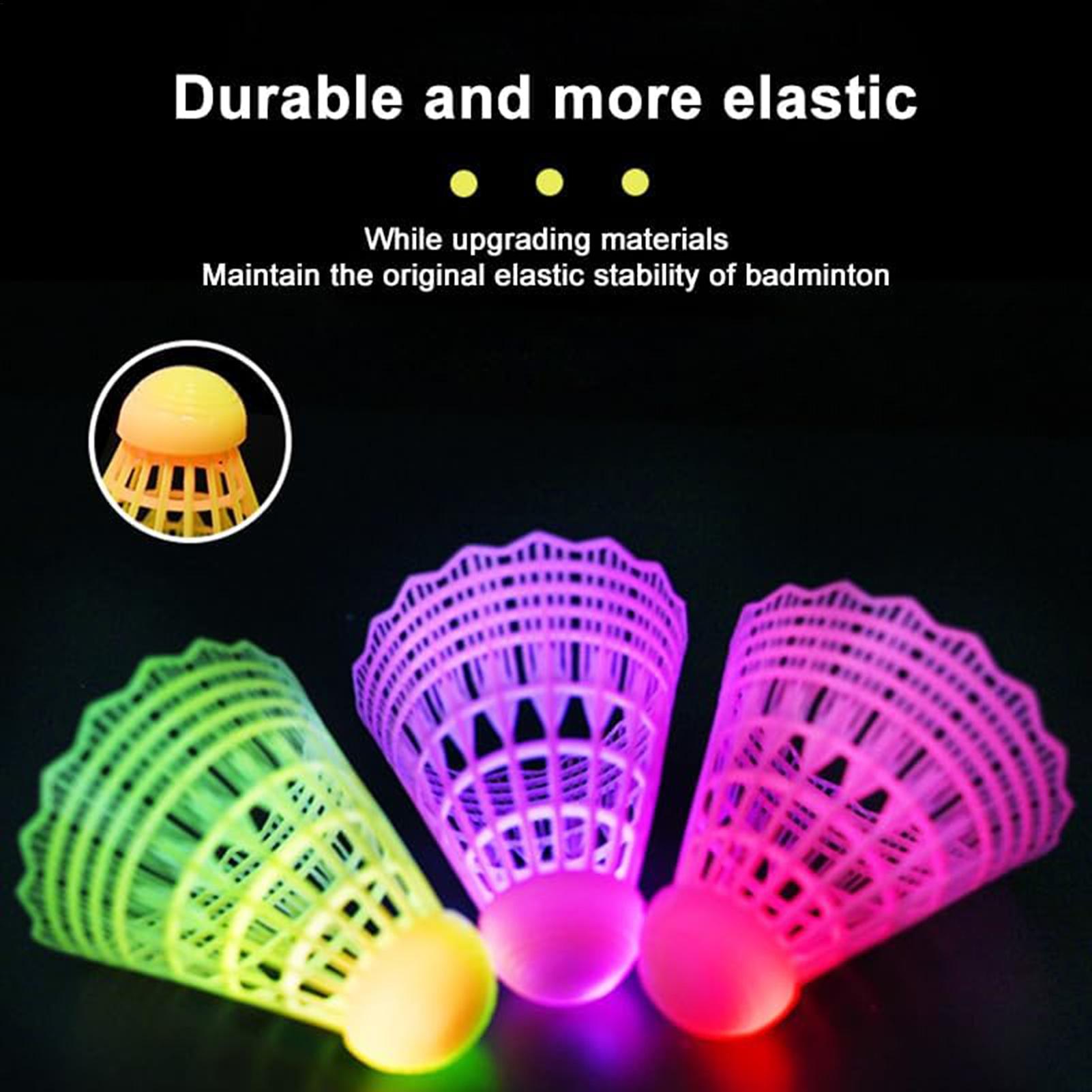 3 stks LED Badminton Shuttles  - Badminton Nylon Shuttlecock recensie en prijs