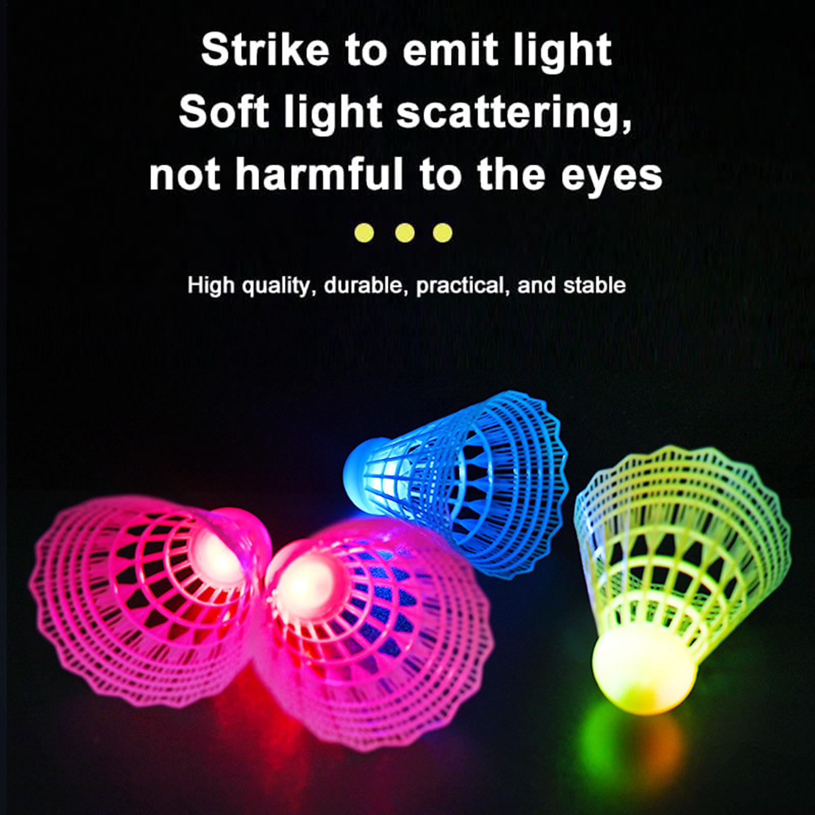 3 stks LED Badminton Shuttles  - Badminton Nylon Shuttlecock recensie en prijs