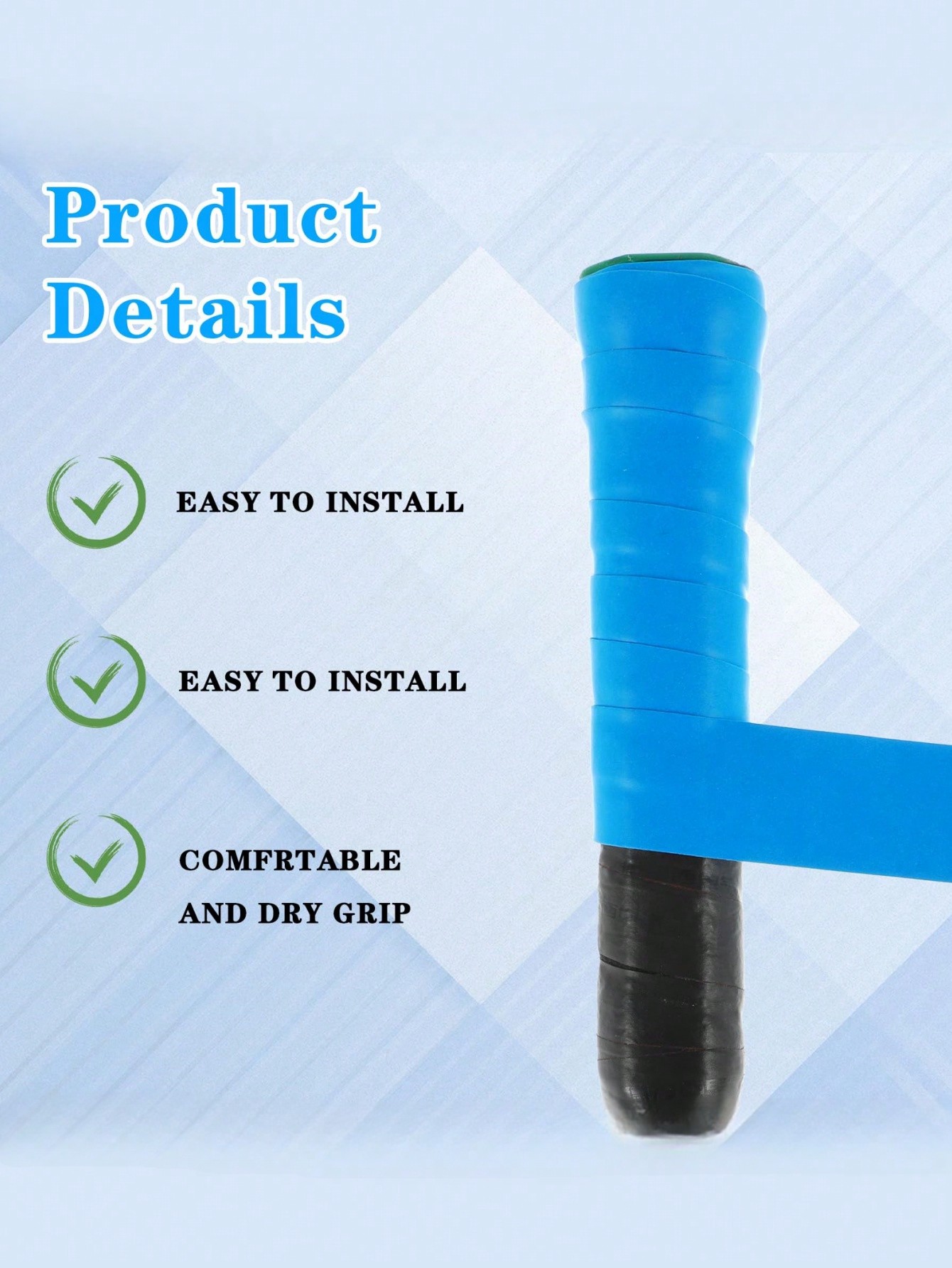 PU Tennis Badminton Overgrip D - Badminton Field recensie en prijs