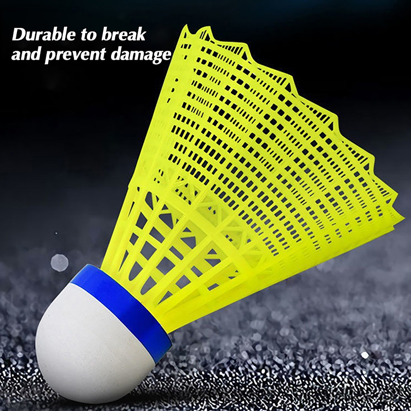 【W】1PCS Plastic Badmintonshutt - Badminton Nylon Shuttlecock recensie en prijs