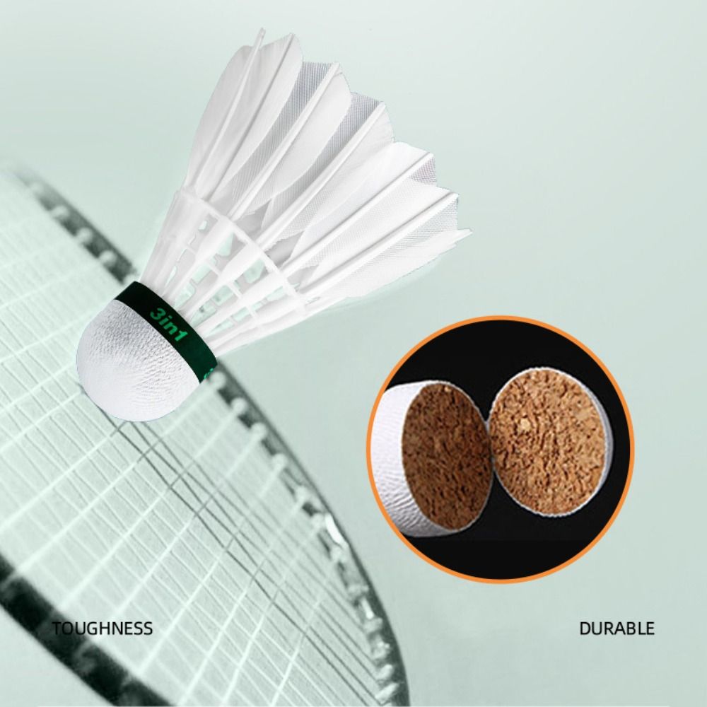 3/6/12PCS Professionele Badmin - Badminton Nylon Shuttlecock recensie en prijs