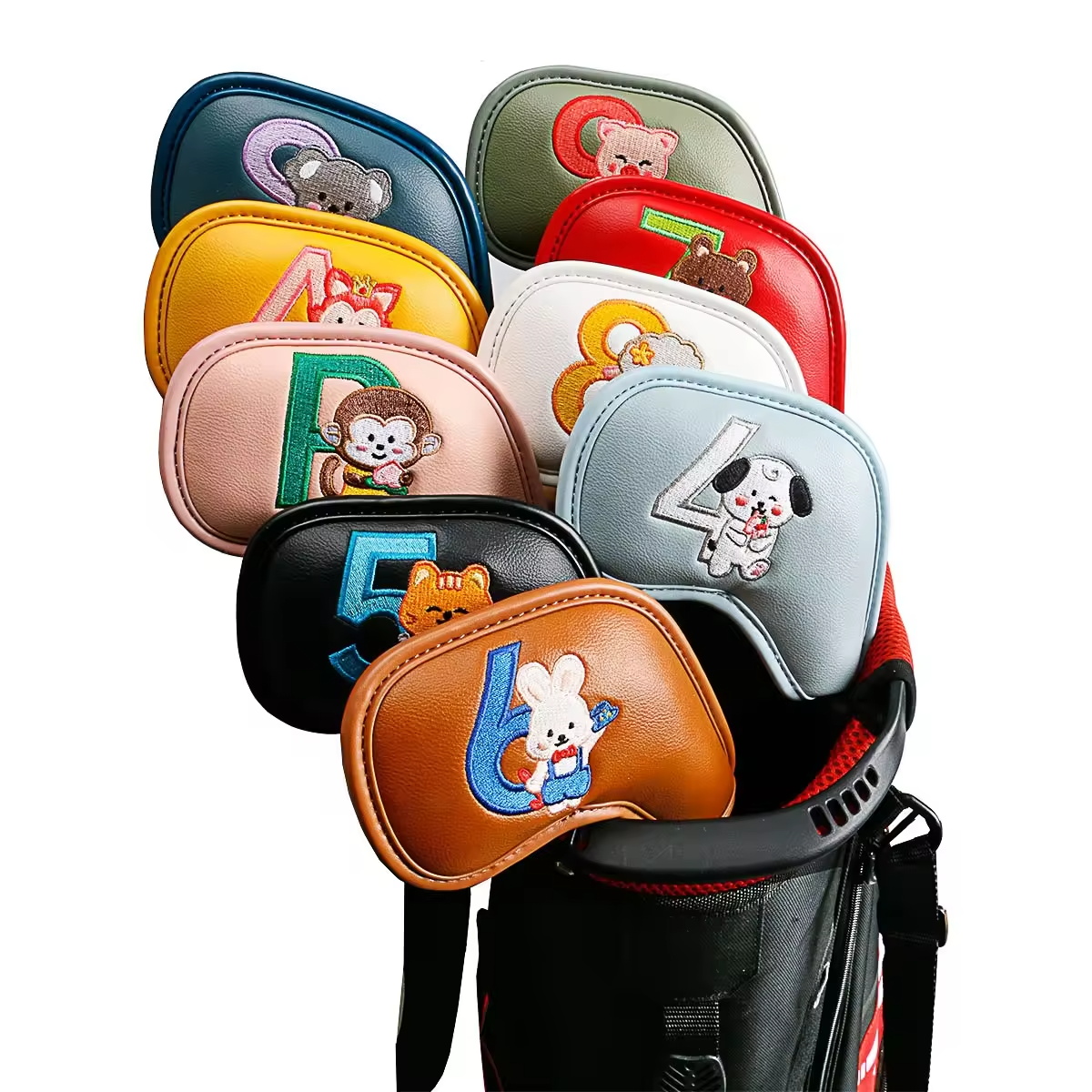 9 stuks schattige cartoon dier - Badminton Club recensie en prijs