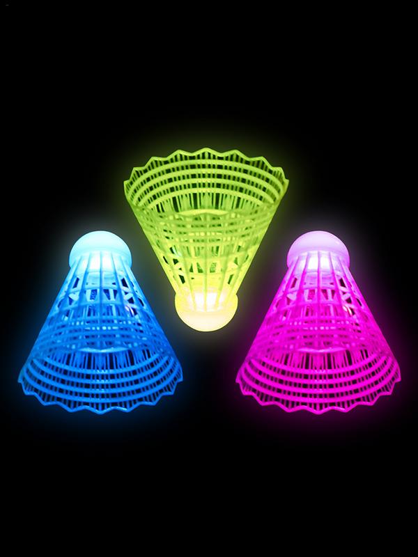 3 Stuks Led Badminton Lichtgev - Badminton Nylon Shuttlecock recensie en prijs