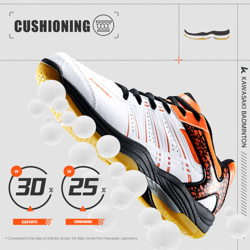 Kawasaki Badmintonschoenen Ade - Badminton Footwork recensie en prijs